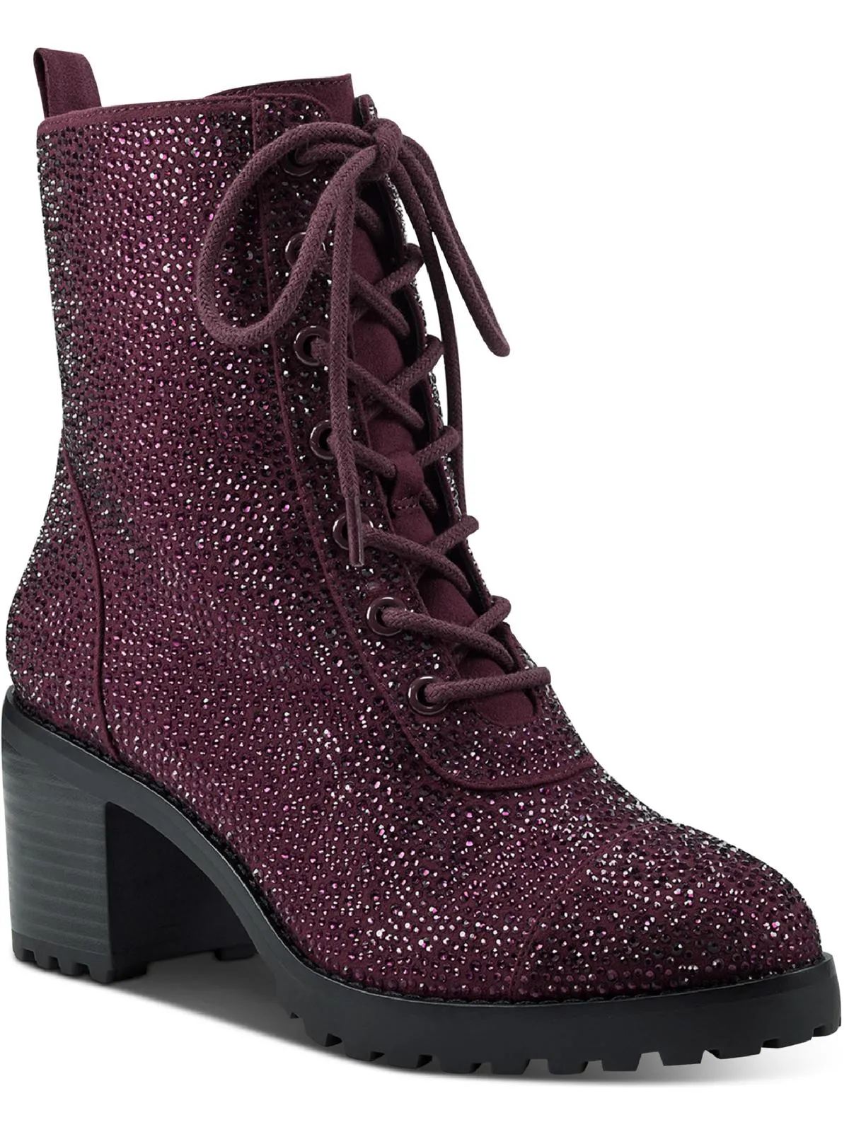 Reformation Samira 2 Womens Rhinestone Almond Toe Mid-Calf Boots