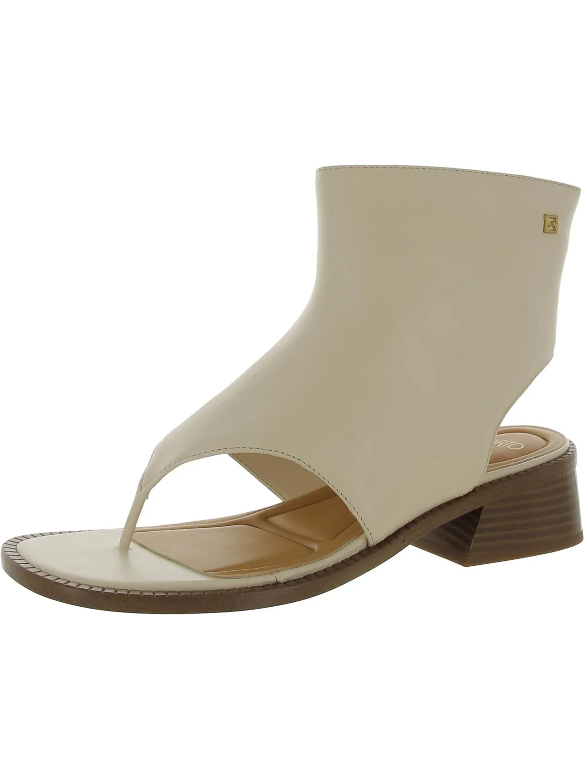 Reformation Skye Womens Leather Thong Sandals