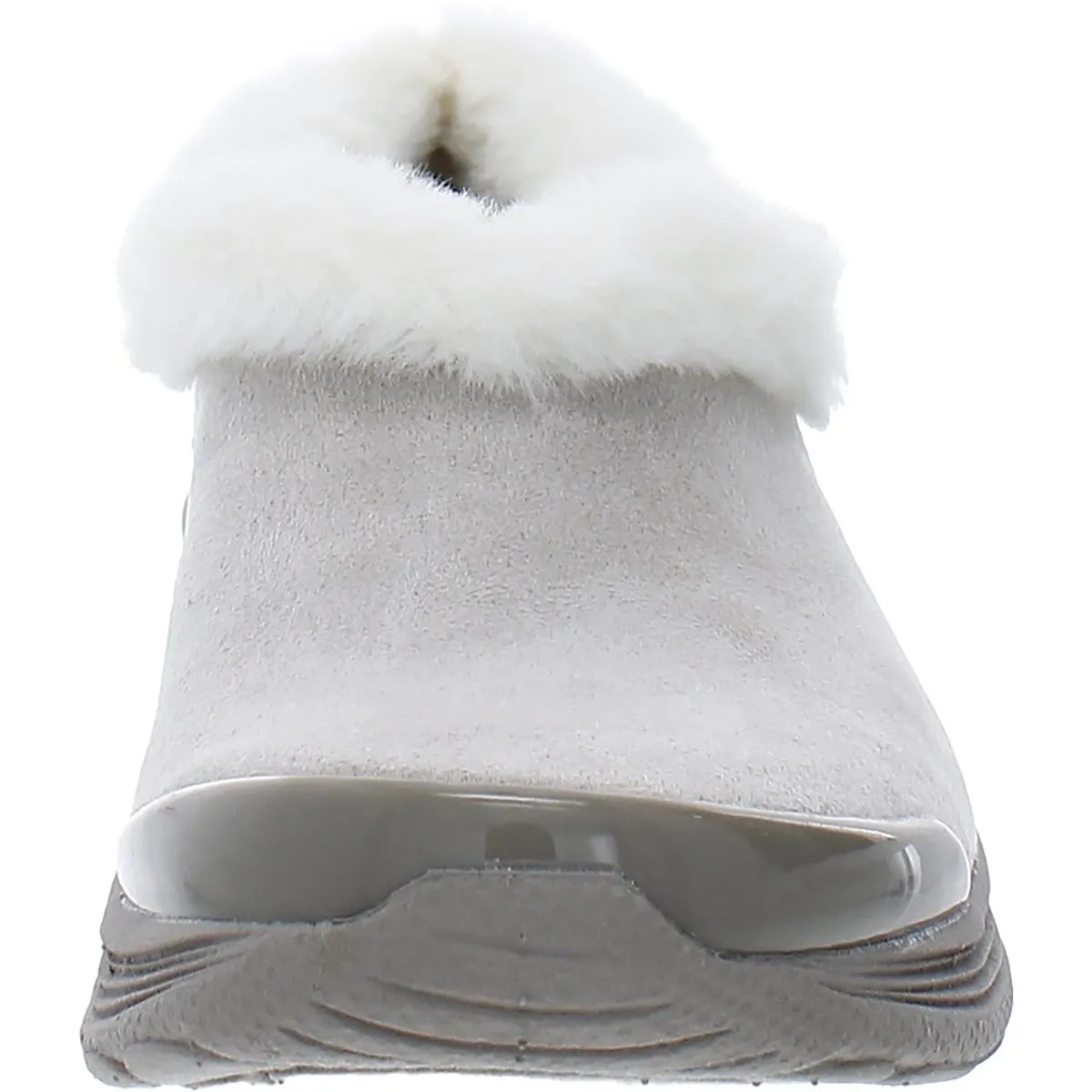 Reformation Snicker Womens Faux Fur Warm Slip-On Sneakers