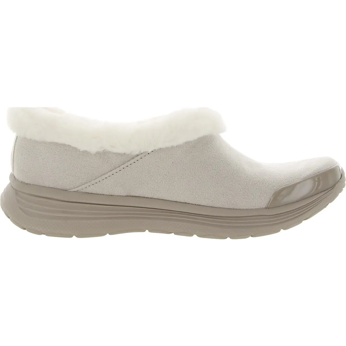 Reformation Snicker Womens Faux Fur Warm Slip-On Sneakers