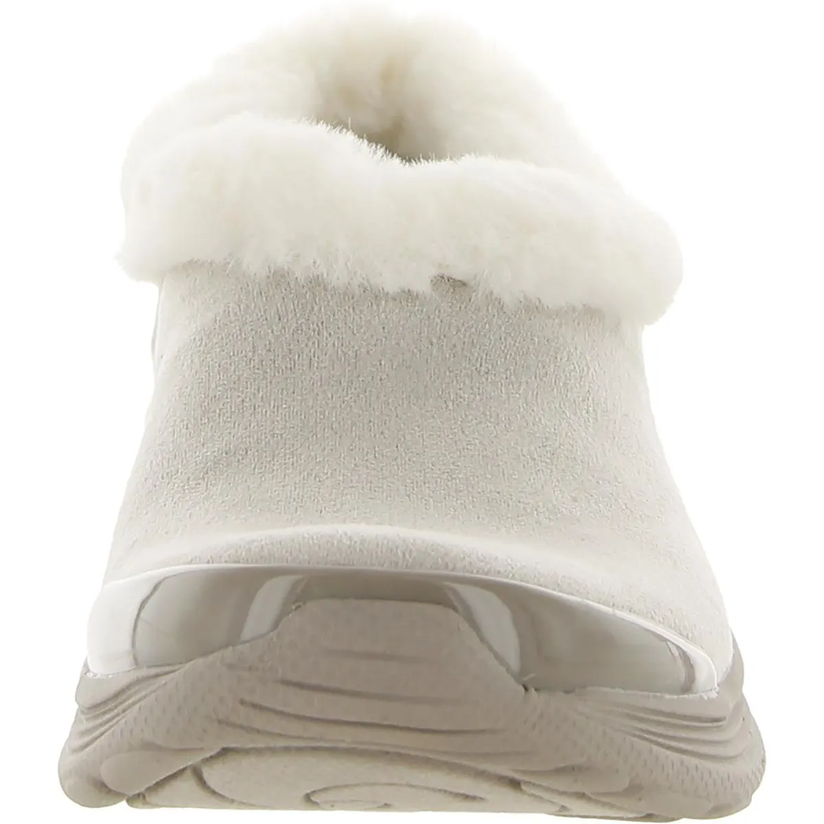 Reformation Snicker Womens Faux Fur Warm Slip-On Sneakers