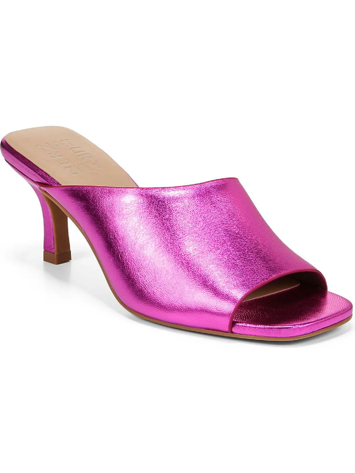 Reformation Stacy Womens Leather Slip On Mule Sandals