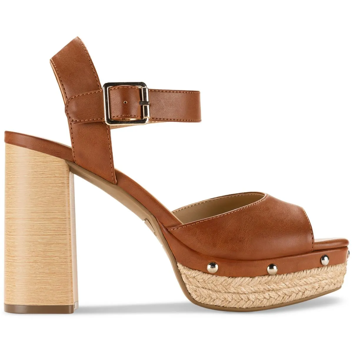 Reformation Teagann Womens Faux Leather Open Toe Pumps