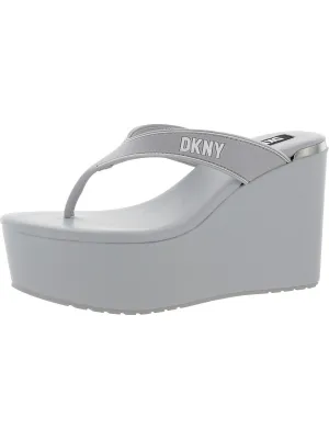 Reformation TRINA Womens Thong Sandals Wedge Heel Wedge Heels