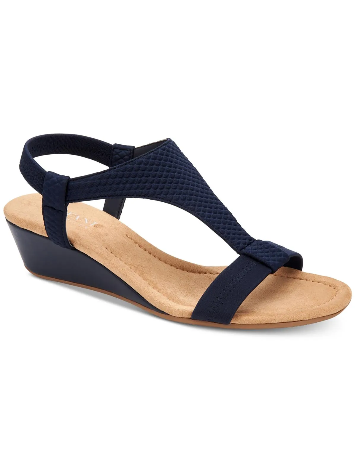 Reformation Vacanza Womens Faux Leather Wedge Sandals