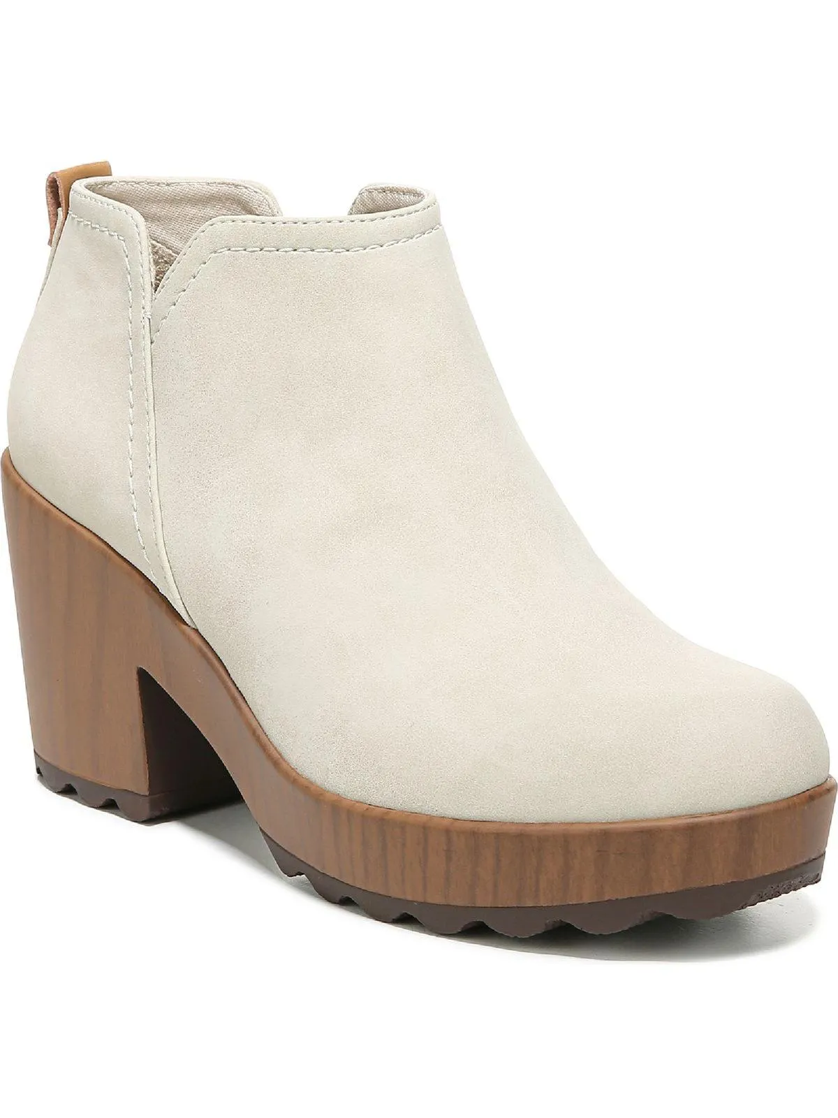 Reformation Wishlist Womens Faux Suede Ankle Booties