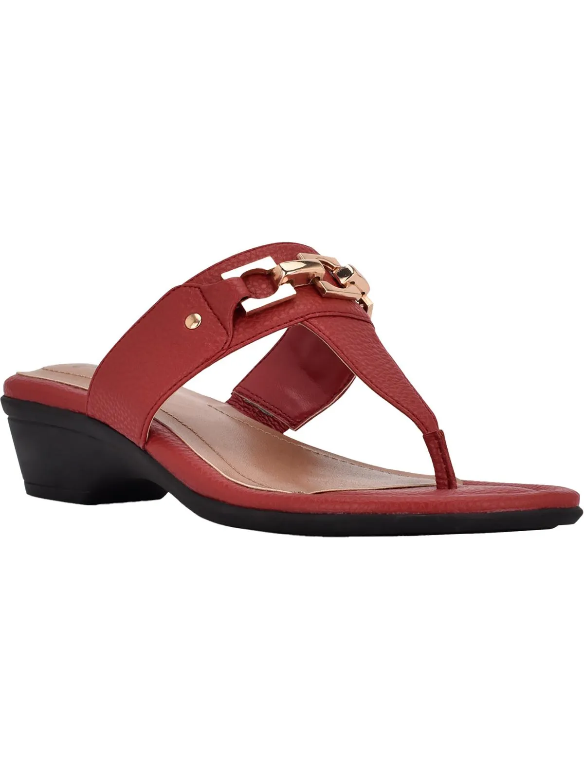 Reformation Womens Dressy Slip On Wedge Sandals