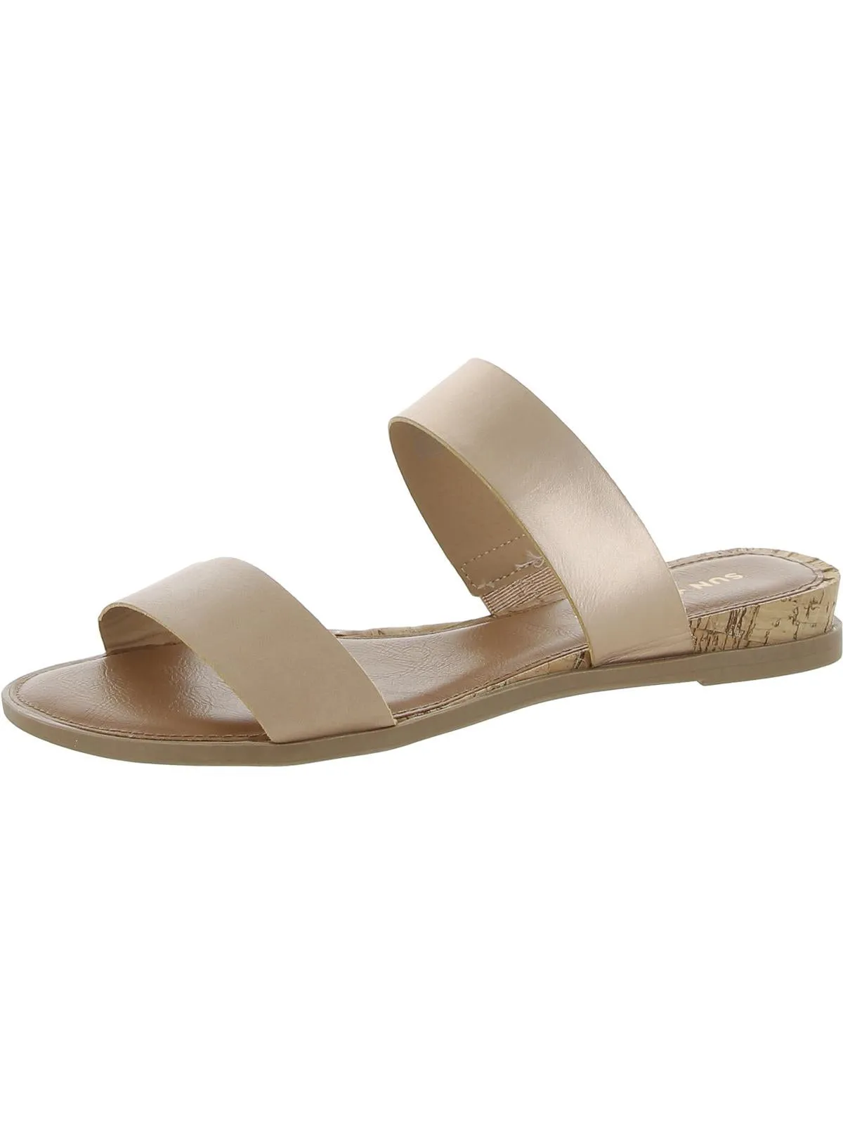 Reformation Womens Open Toe Slide Sandals