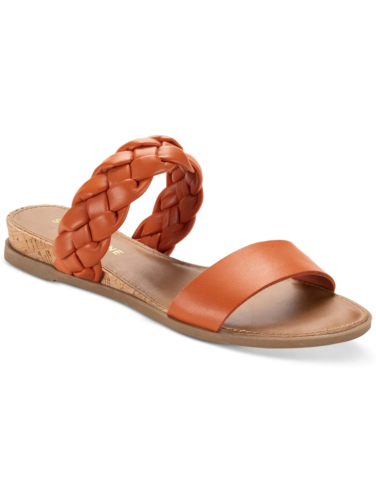 Reformation Womens Open Toe Slide Sandals