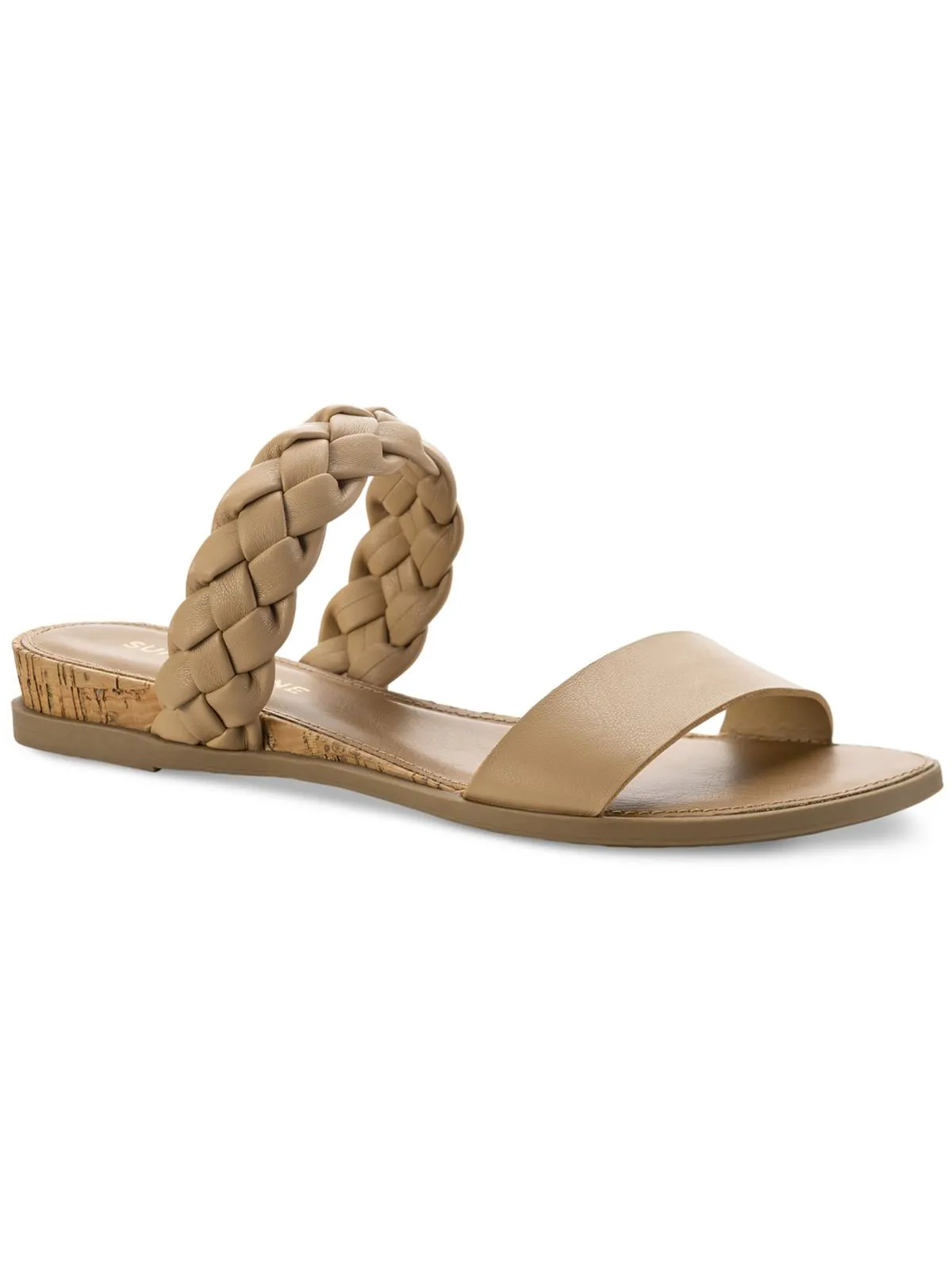 Reformation Womens Open Toe Slide Sandals
