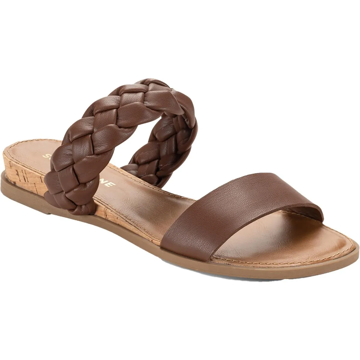 Reformation Womens Open Toe Slide Sandals