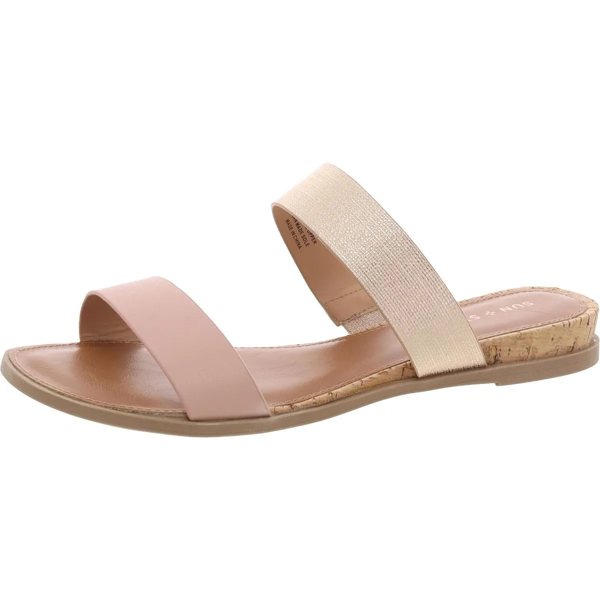 Reformation Womens Open Toe Slide Sandals