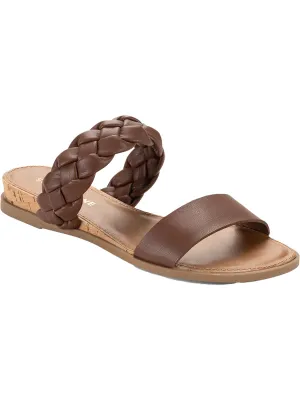 Reformation Womens Open Toe Slide Sandals