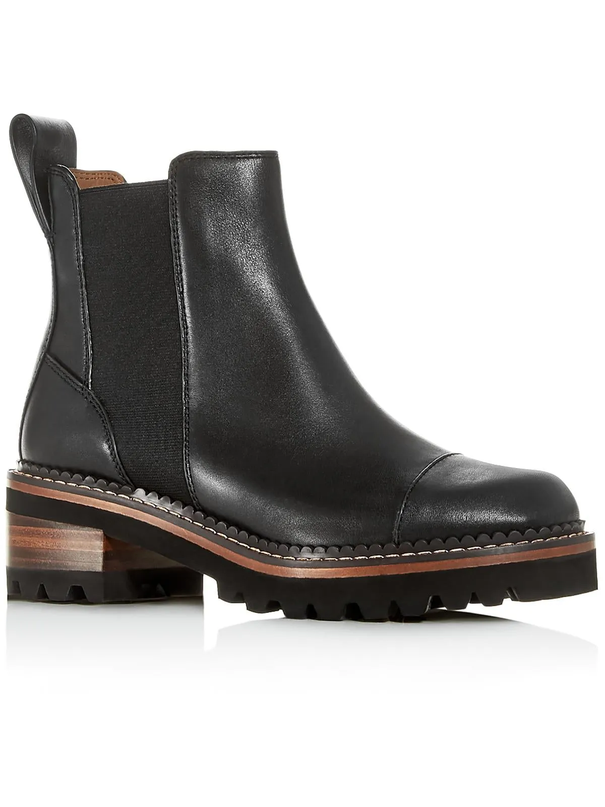 Reformation Womens Suede Pull On Chelsea Boots