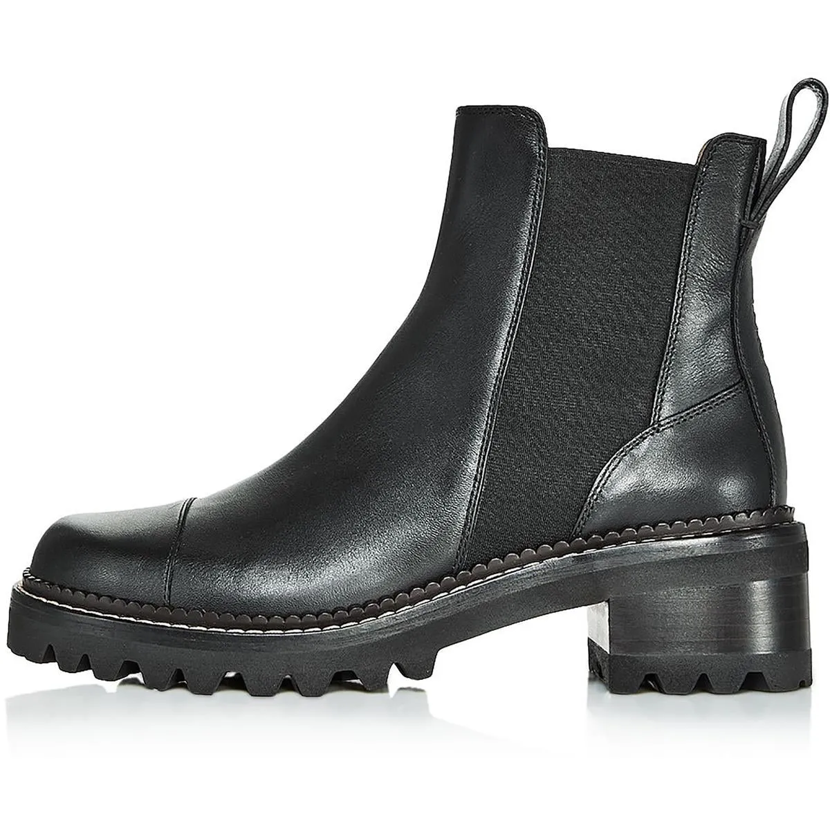 Reformation Womens Suede Pull On Chelsea Boots