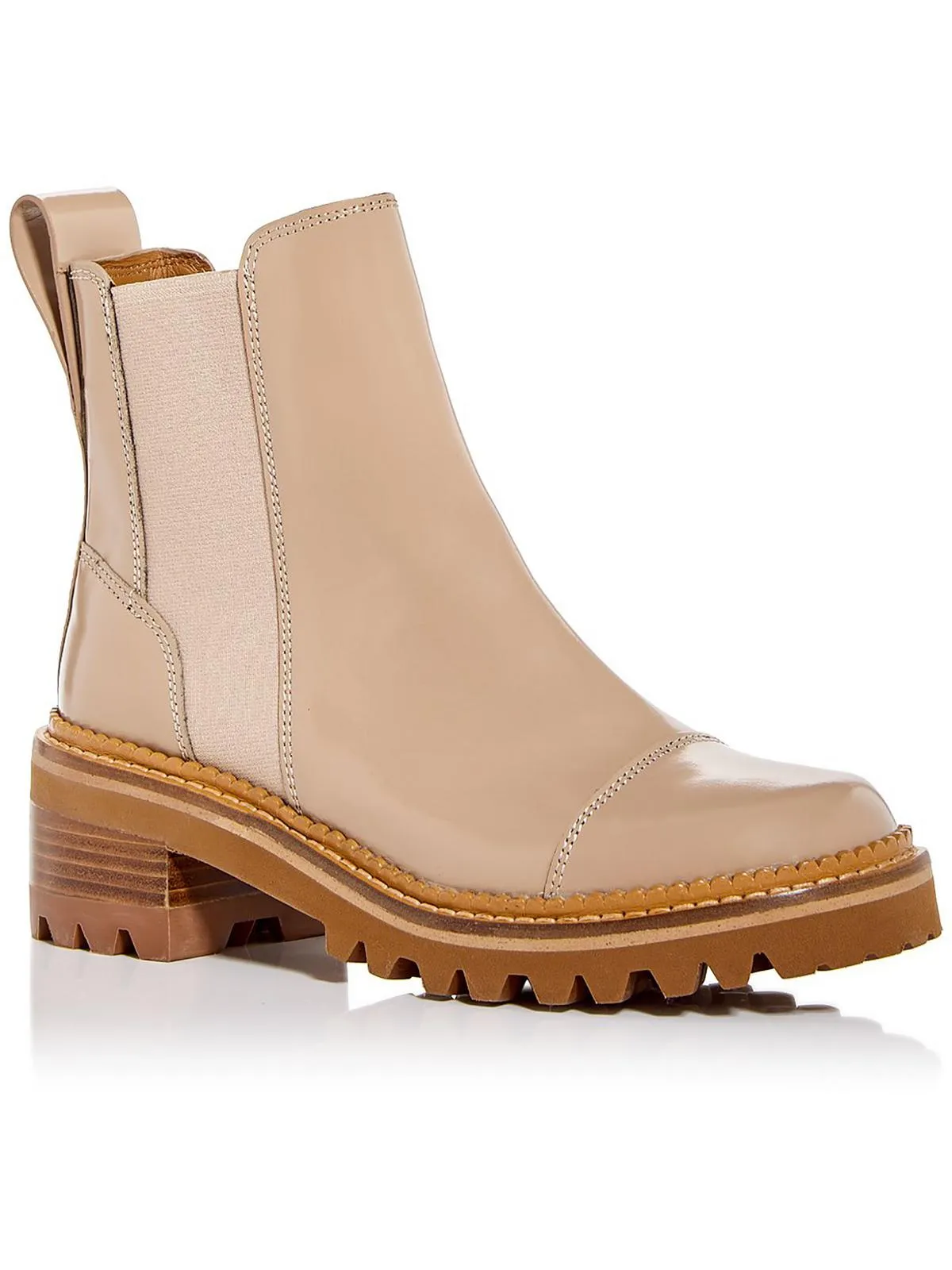 Reformation Womens Suede Pull On Chelsea Boots
