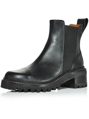 Reformation Womens Suede Pull On Chelsea Boots