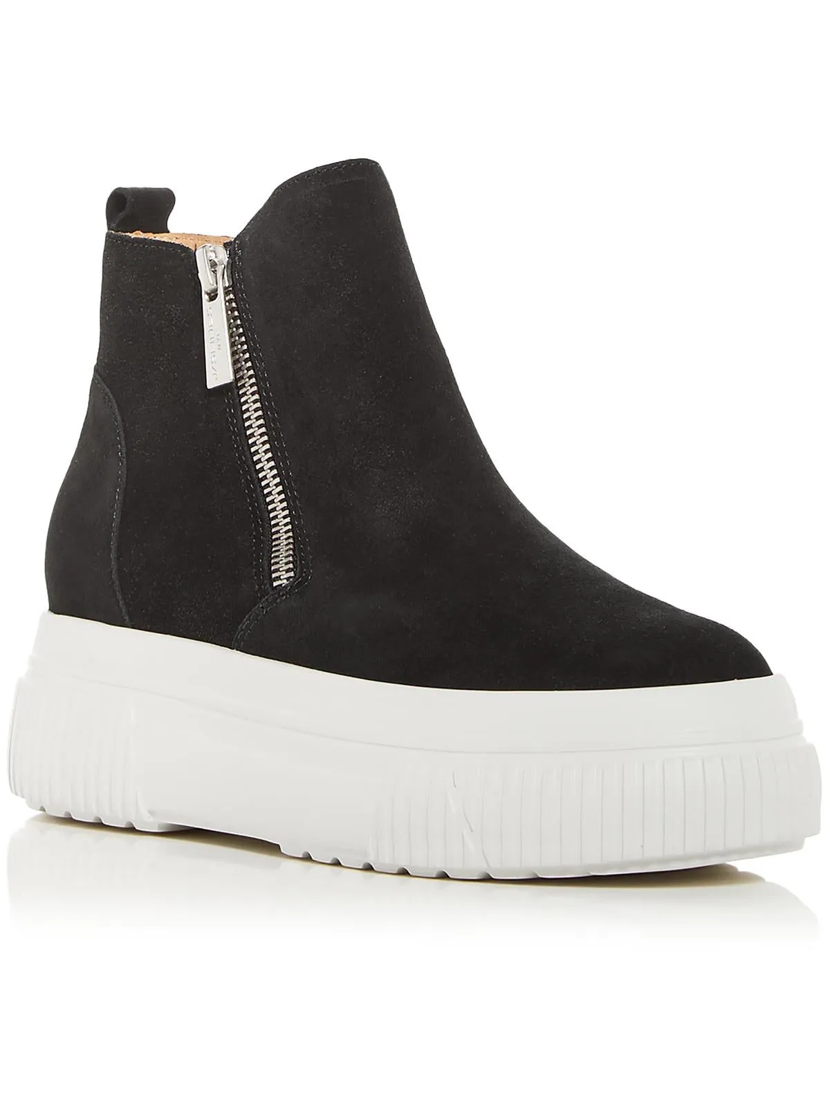 Reformation WYONA WP Womens Leather Double Zipper Ankle Boots