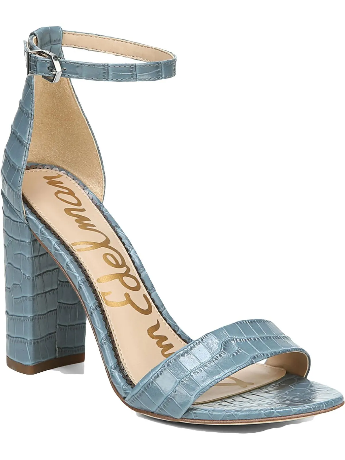 Reformation Yaro Womens Block Heel Evening Sandals