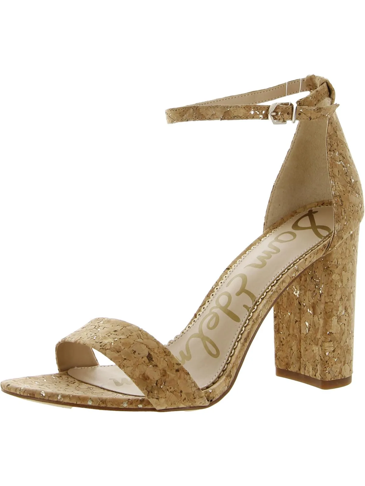 Reformation Yaro Womens Block Heel Evening Sandals