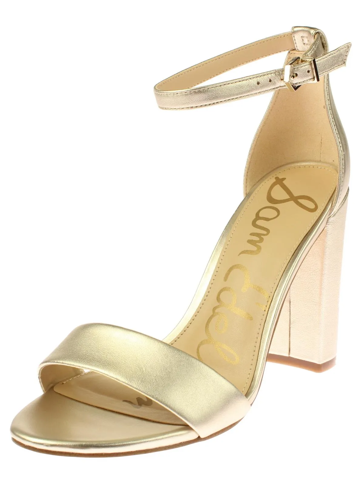 Reformation Yaro Womens Block Heel Evening Sandals