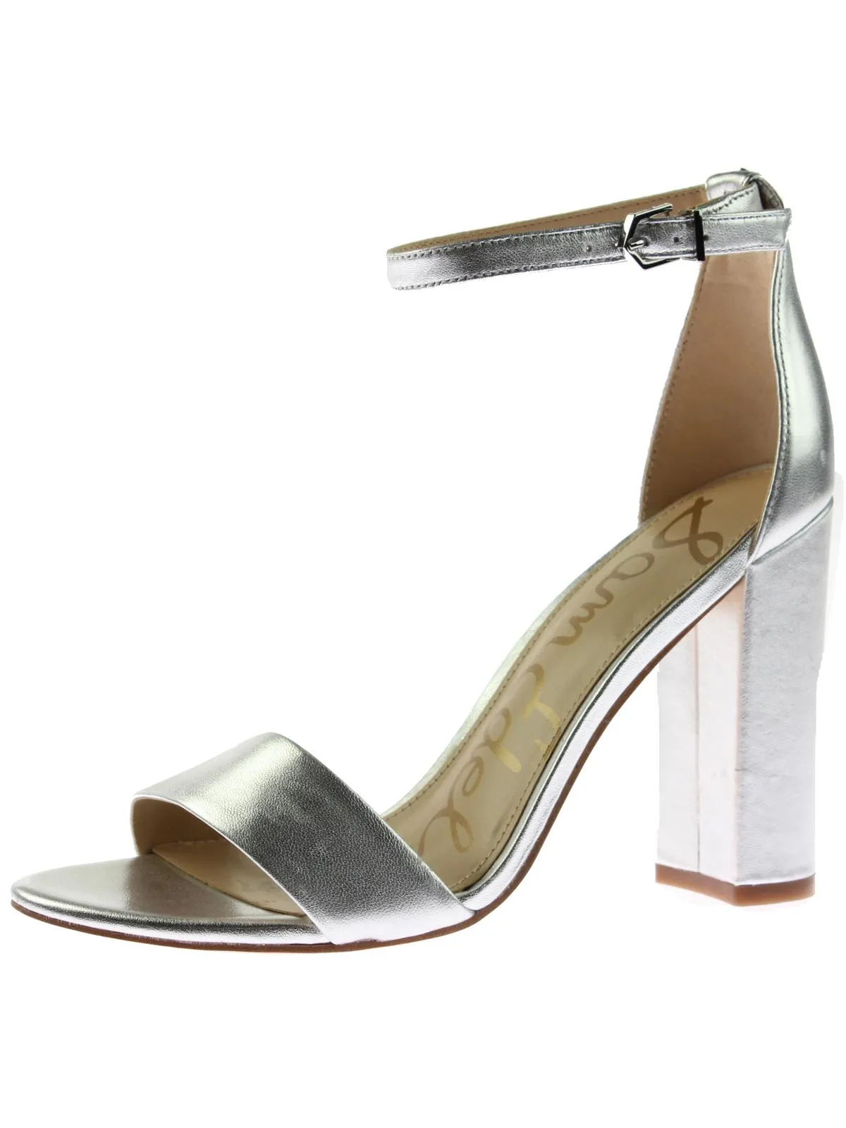 Reformation Yaro Womens Block Heel Evening Sandals