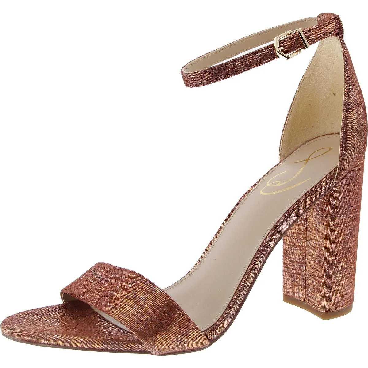 Reformation Yaro Womens Block Heel Evening Sandals