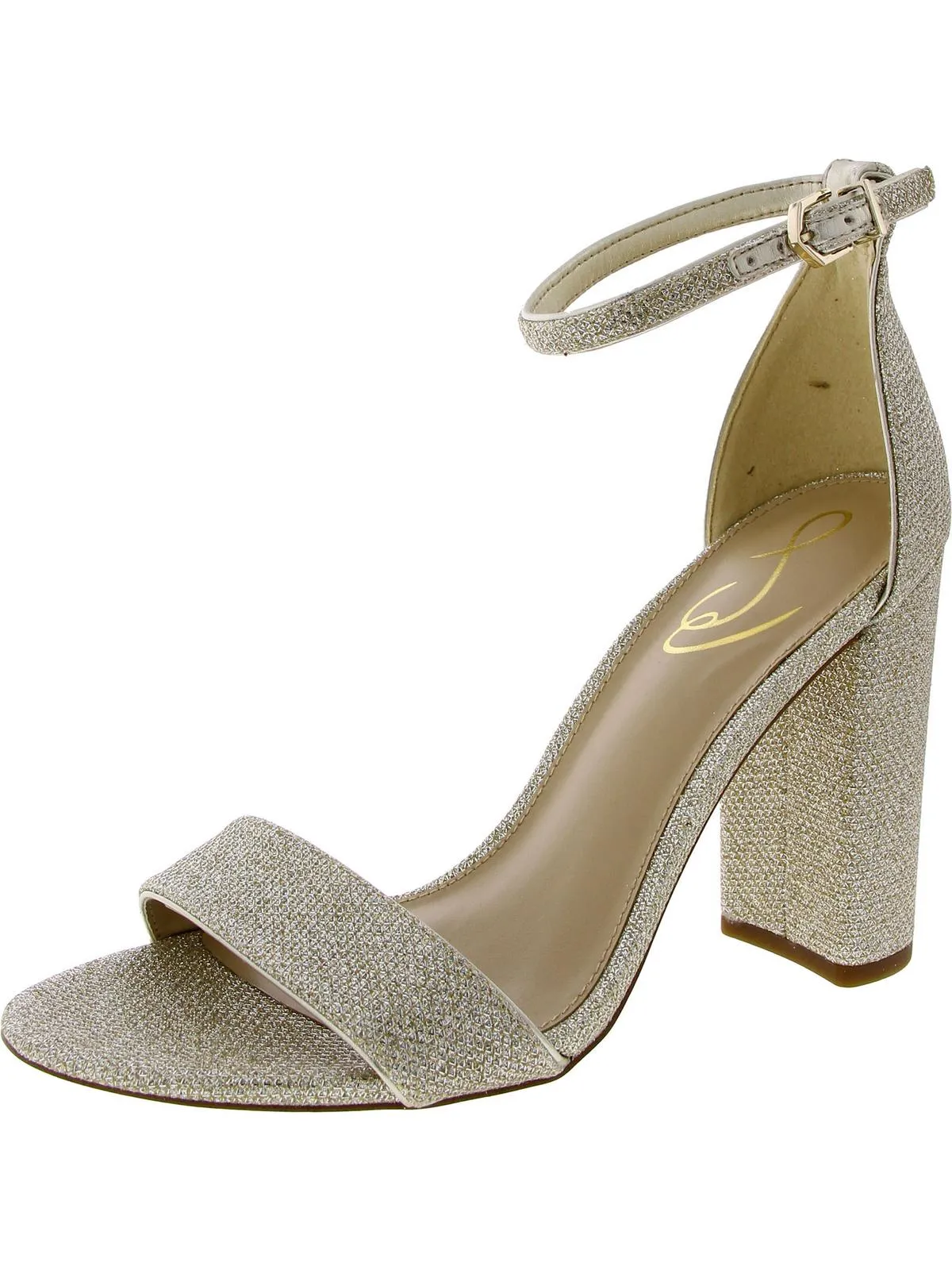 Reformation Yaro Womens Block Heel Evening Sandals