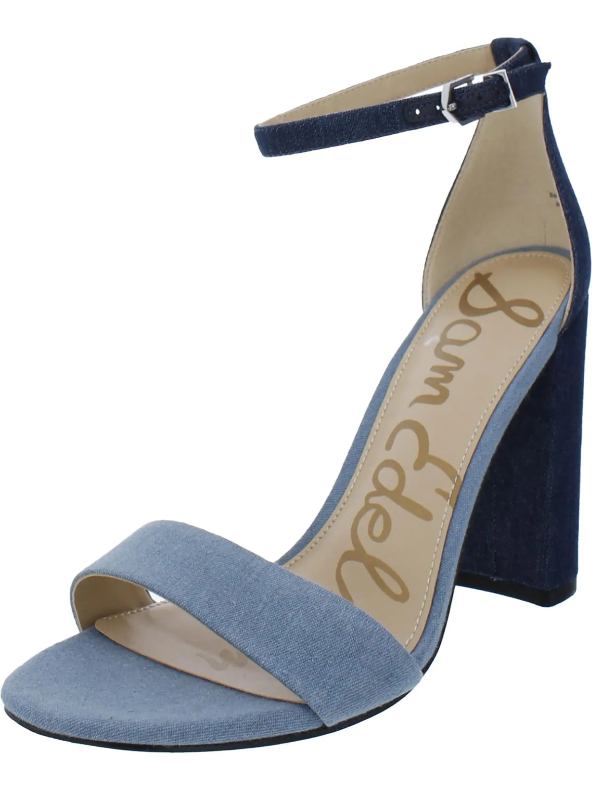 Reformation Yaro Womens Block Heel Evening Sandals