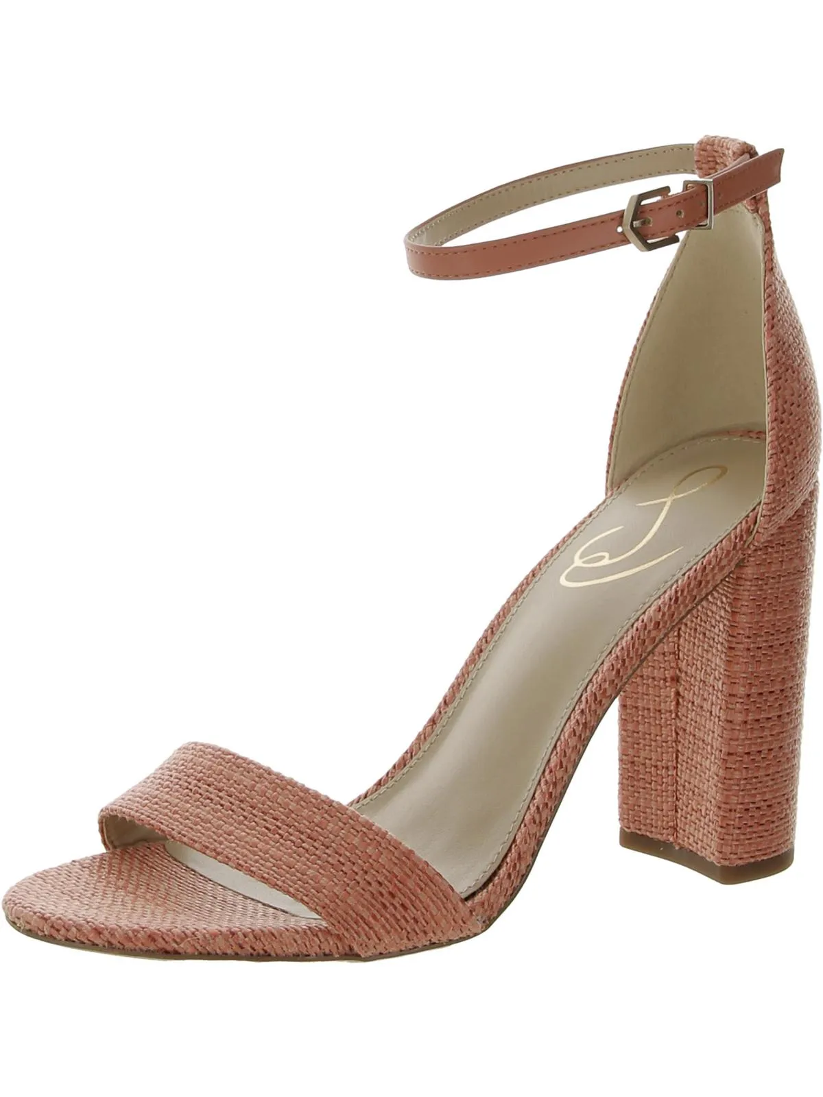 Reformation Yaro Womens Block Heel Evening Sandals