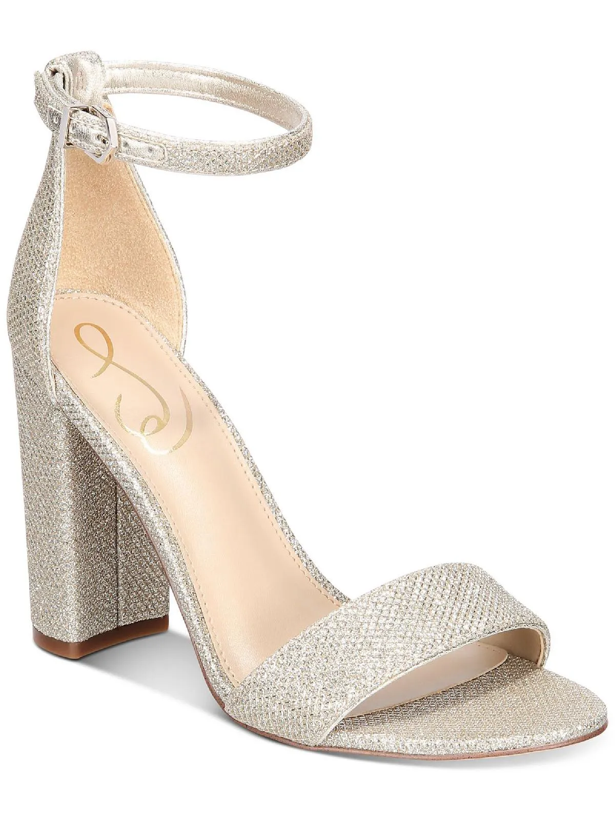 Reformation Yaro Womens Block Heel Evening Sandals