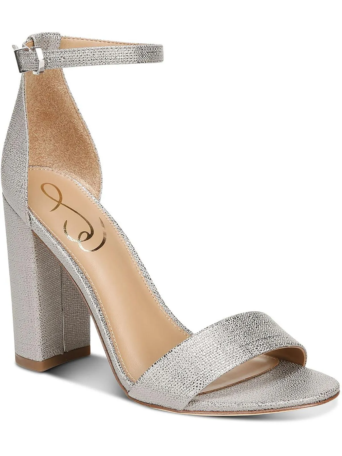 Reformation Yaro Womens Block Heel Evening Sandals