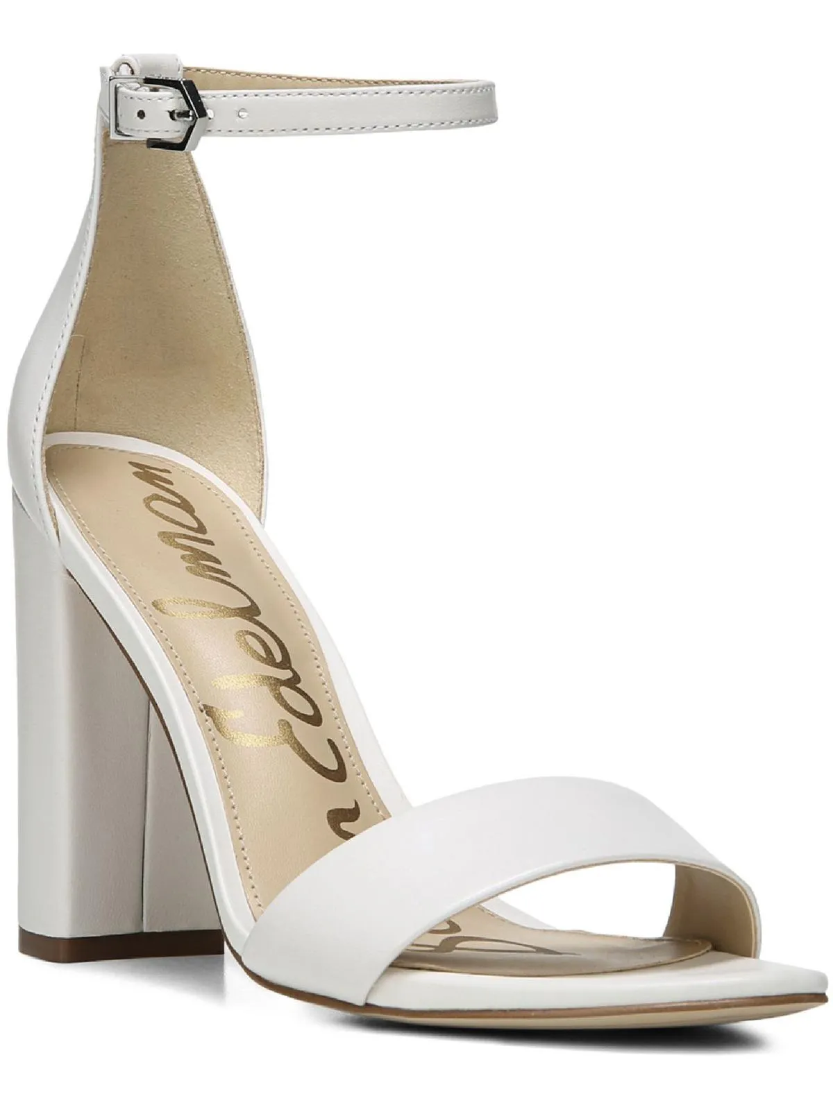 Reformation Yaro Womens Block Heel Evening Sandals