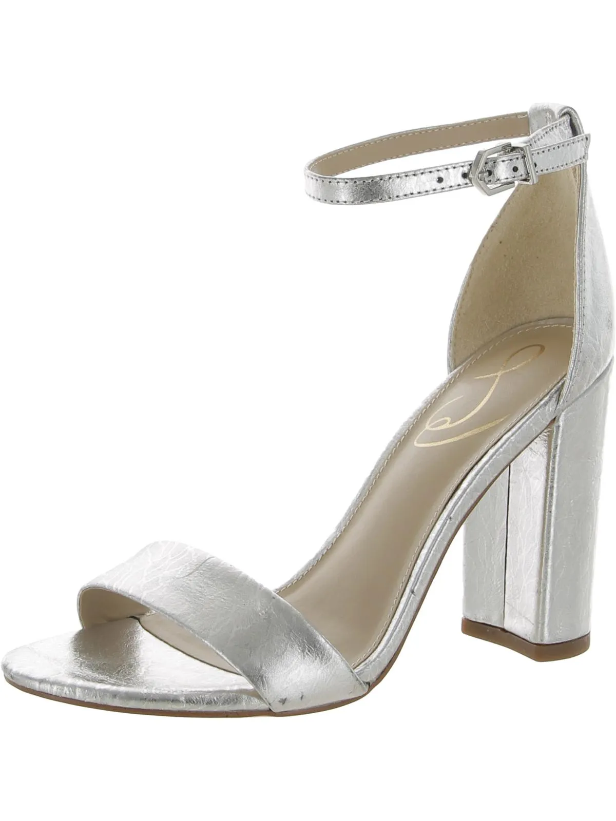 Reformation Yaro Womens Block Heel Evening Sandals
