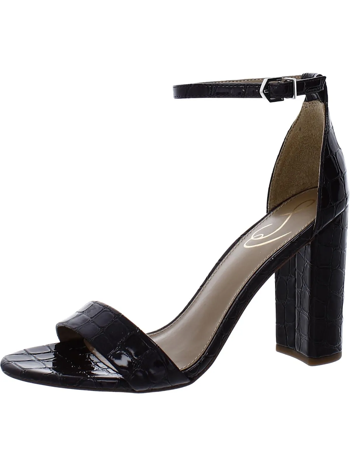 Reformation Yaro Womens Block Heel Evening Sandals