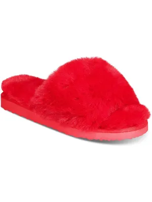 Reformation Yuri Womens Polyester Slip-On Slides