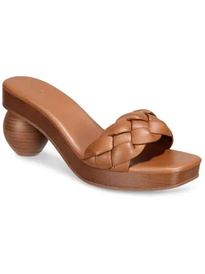 Reformation Zaleste 2 P Womens Braided Ball Slide Slide Sandals