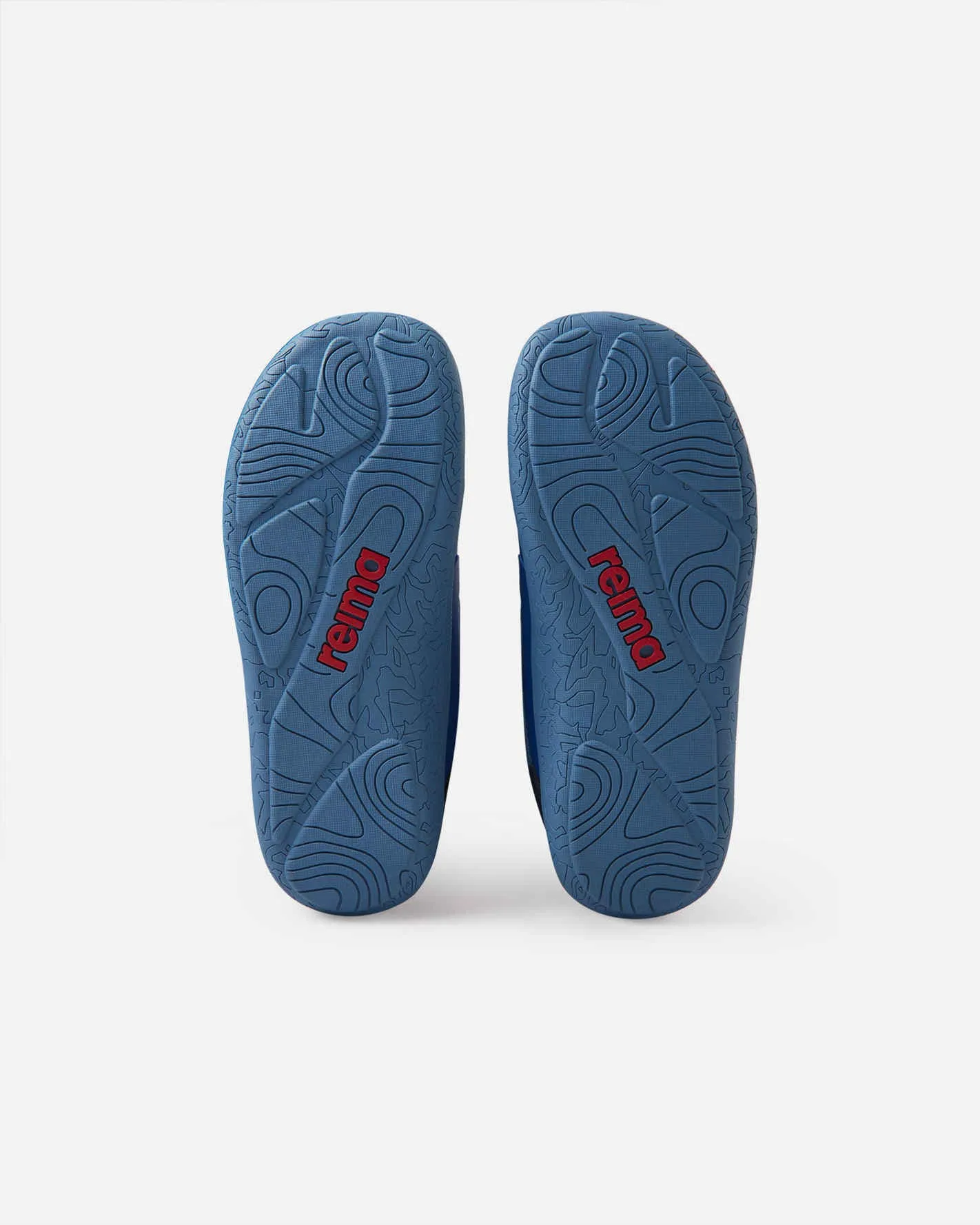 Reima Boy's and Girl's Reima Tec Waterproof Barefoot Shoes, Tallustelu - Blue Ocean
