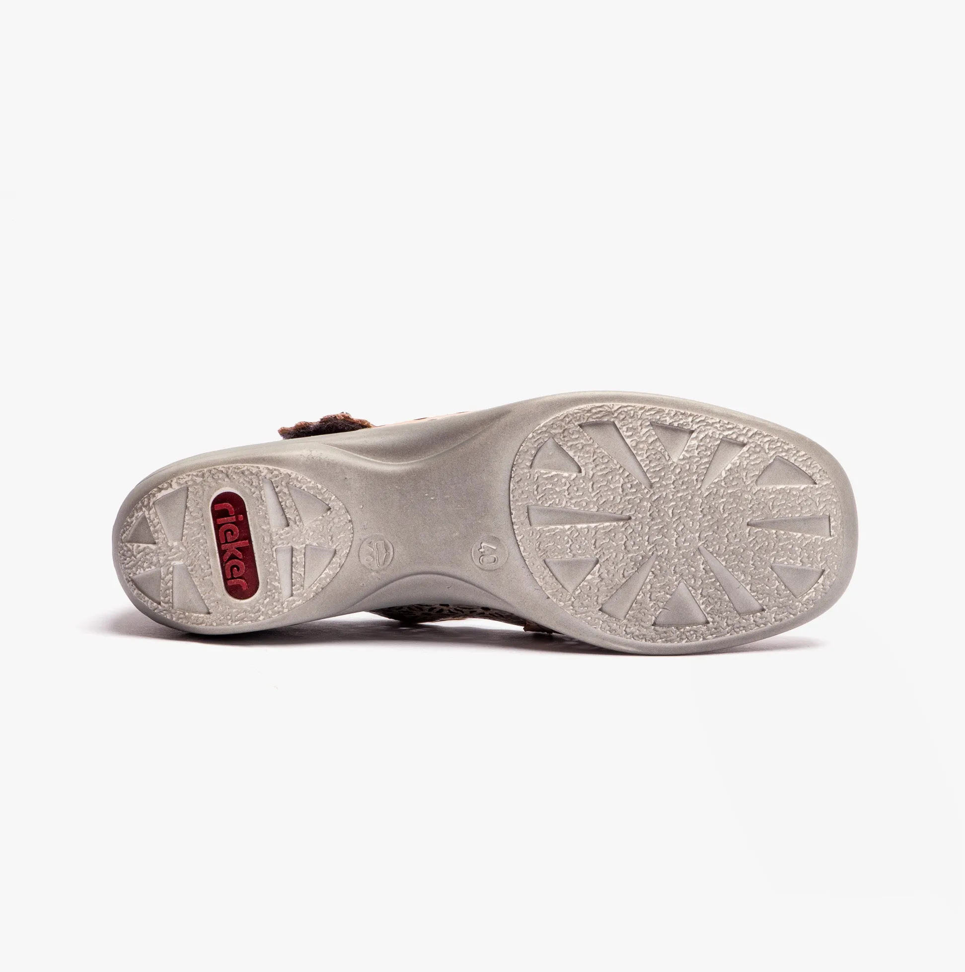 Rieker 413G4-42 Womens Shoes Beige Multi