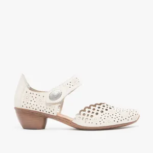 Rieker 43753-60 Womens Shoes Beige