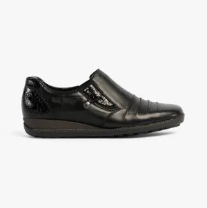 Rieker 44254-00 Womens Shoes Black