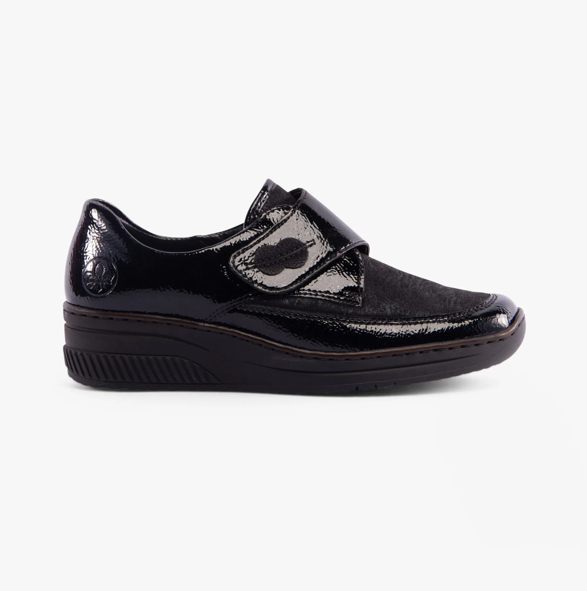 Rieker 487C0-00 Womens Shoes Black