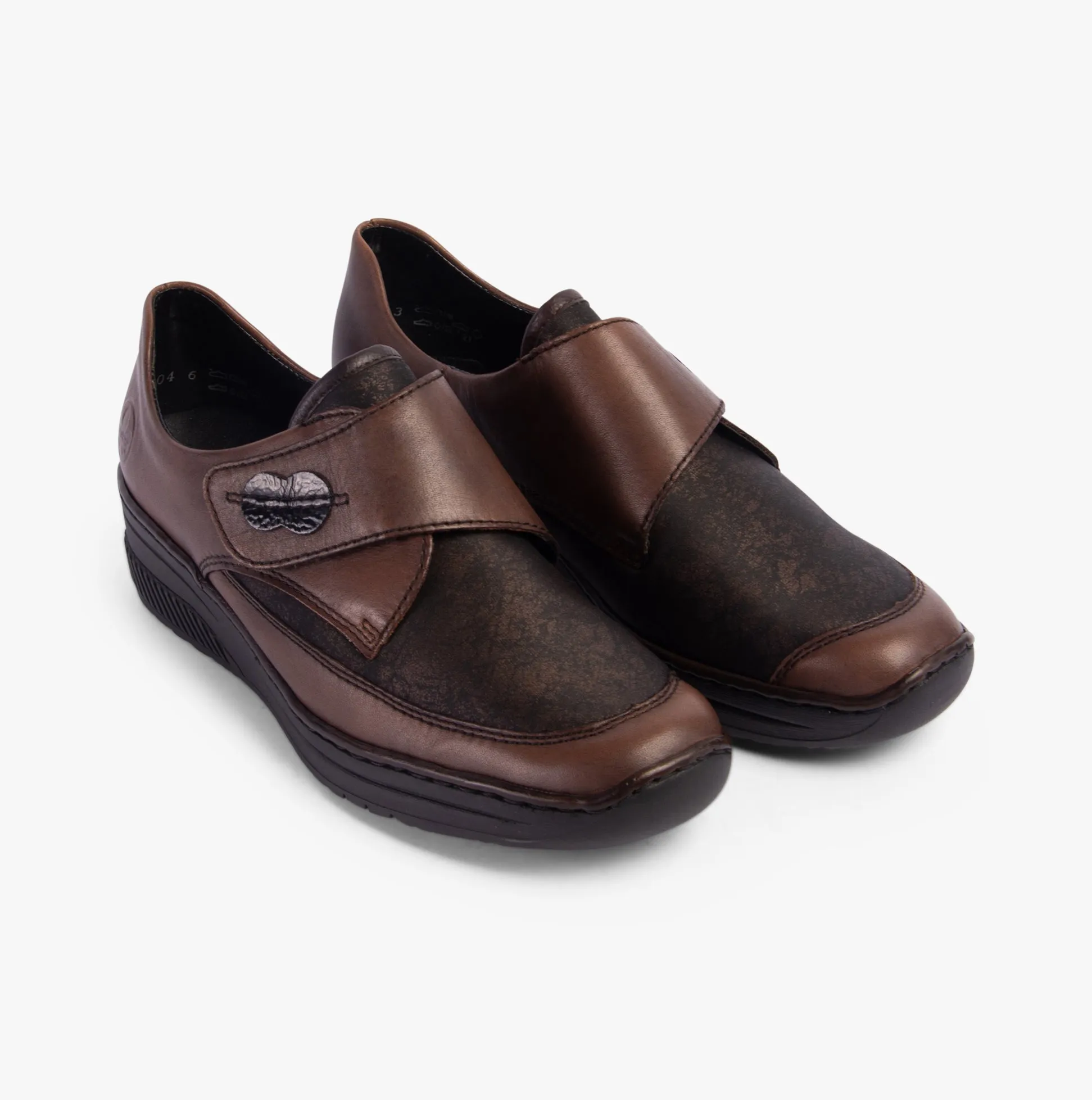 Rieker 487C0-25 Womens Shoes Brown