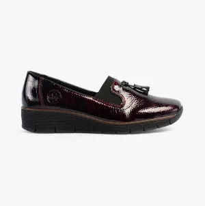 Rieker 53751-35 Womens Shoes Red