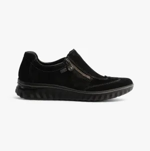 Rieker 59071-00 Womens Shoes Black