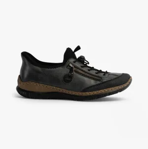 Rieker N3267-14 Womens Shoes Blue