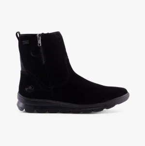Rieker Z0053-00 Womens Boots Black