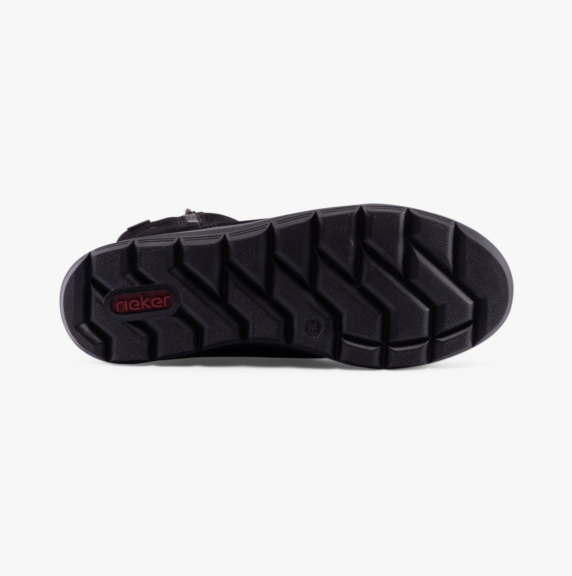 Rieker Z0053-00 Womens Boots Black