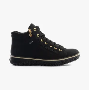 Rieker Z4263-00 Womens Ankle Boots Black