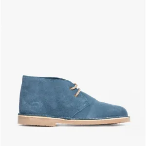 Roamers MACIE Womens Desert Boots Blue